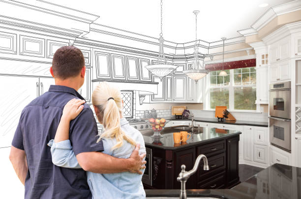 Professional Cabinet Installation technician working in Maple Lake, MN